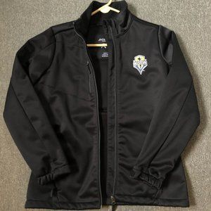 Antigua Women's Seattle Sounders Jacket Black